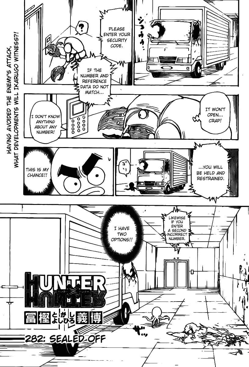 Page 1 Chapter 282 HUNTER x HUNTER