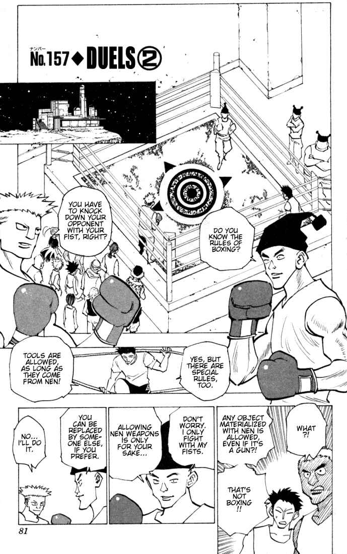 Page 1 Chapter 157 HUNTER x HUNTER