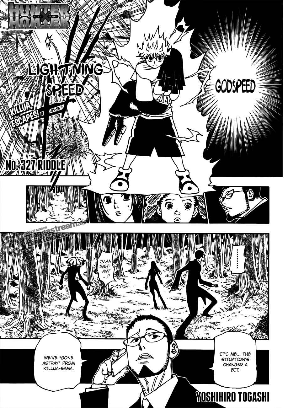 Page 1 Chapter 327 HUNTER x HUNTER
