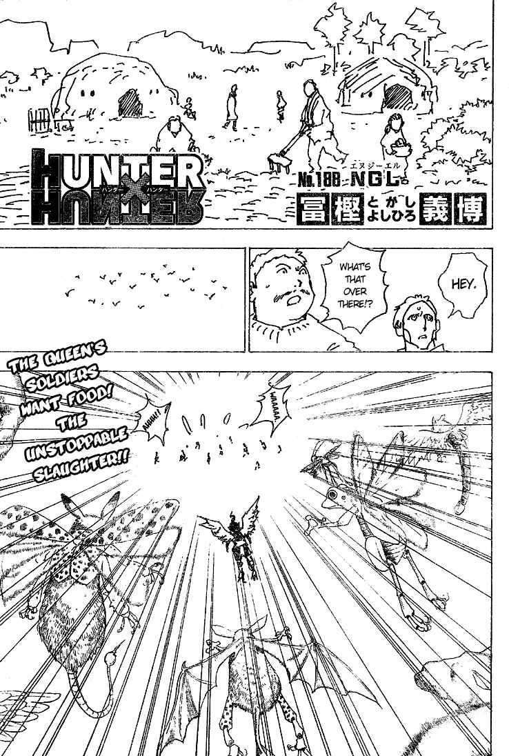 Page 1 Chapter 188 HUNTER x HUNTER