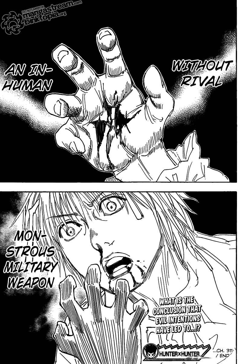 Page 25 Chapter 311 HUNTER x HUNTER