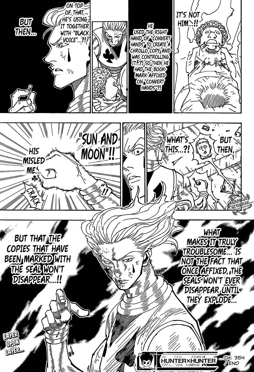 Page 20 Chapter 354 HUNTER x HUNTER