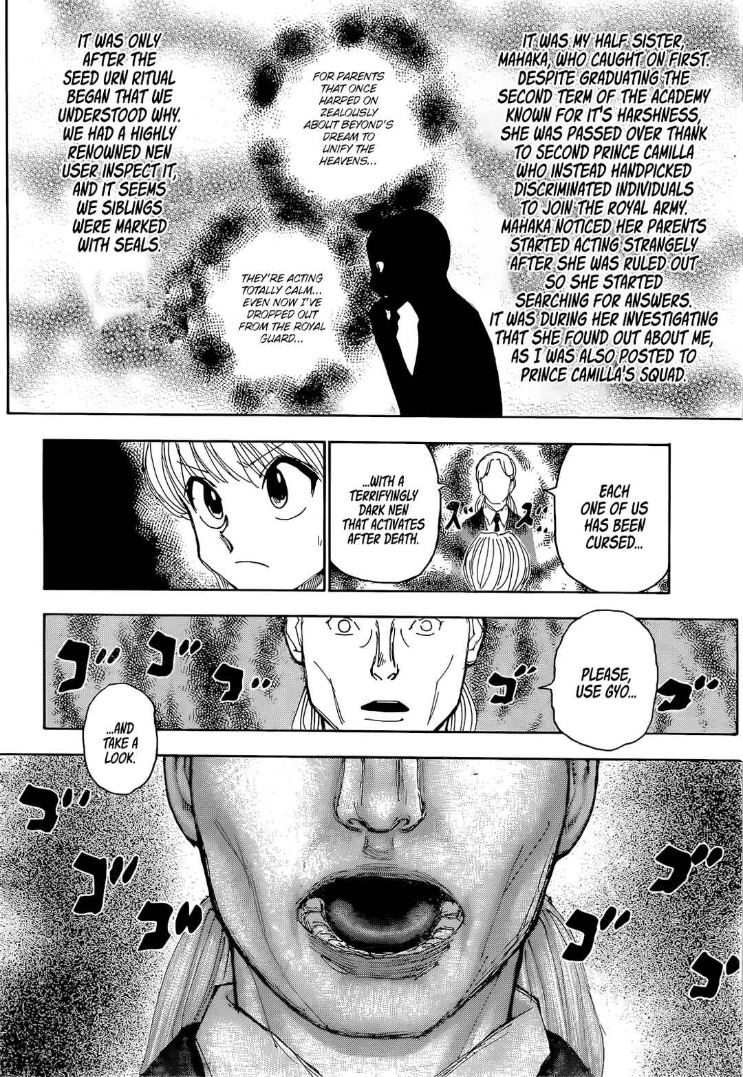 Page 10 Chapter 401 HUNTER x HUNTER