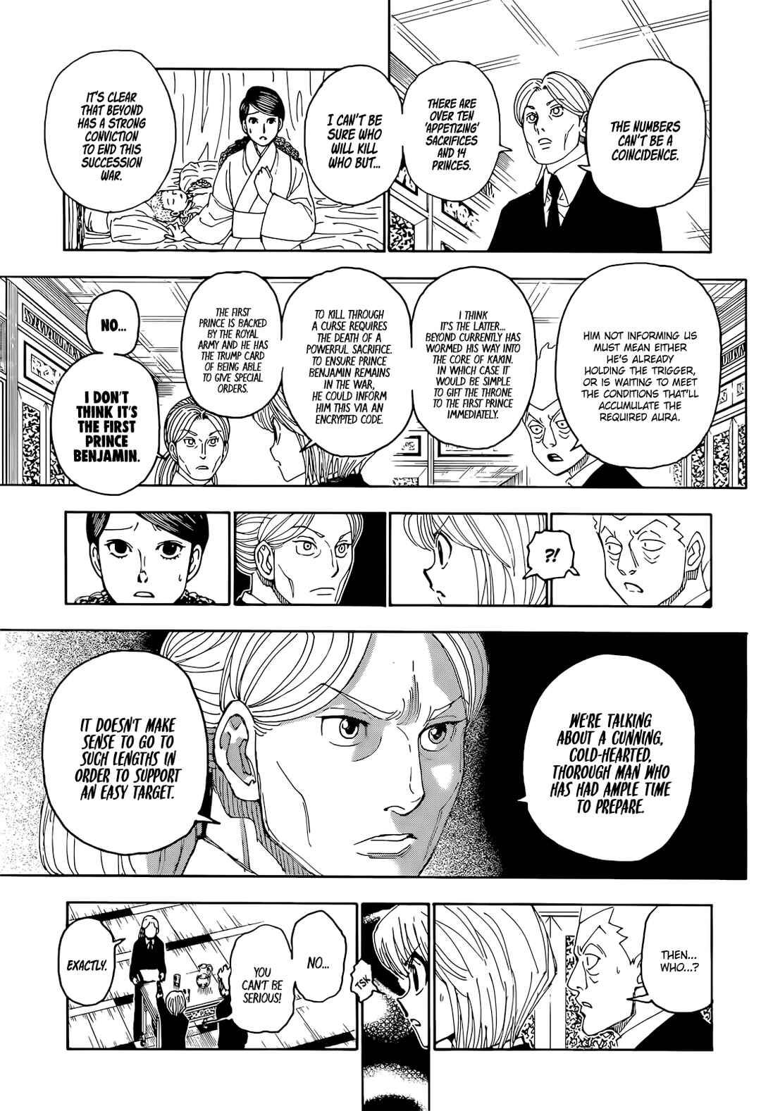 Page 13 Chapter 401 HUNTER x HUNTER
