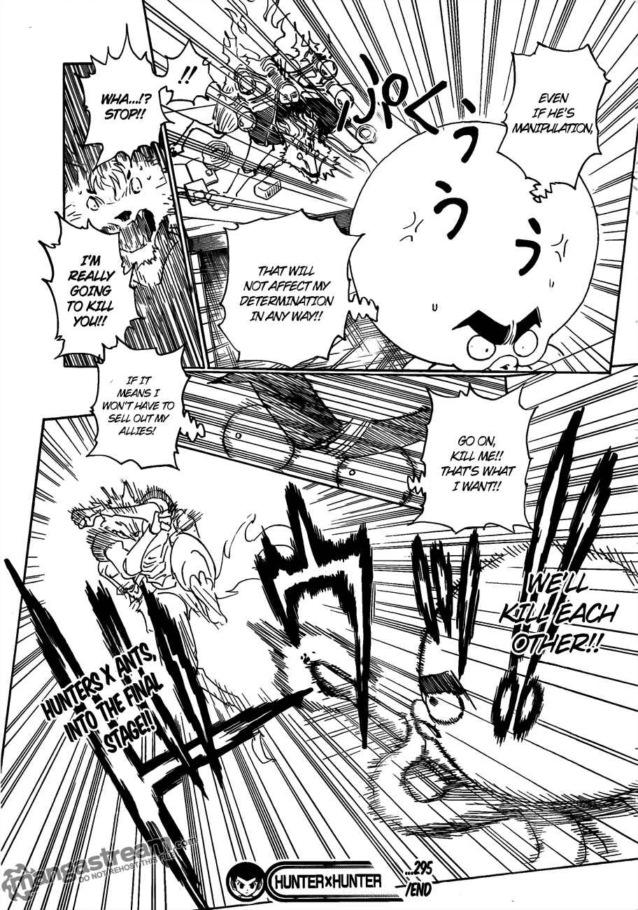 Page 21 Chapter 295 HUNTER x HUNTER
