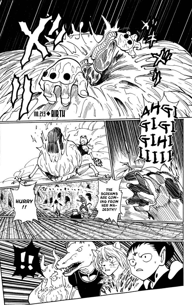 Page 1 Chapter 213 HUNTER x HUNTER