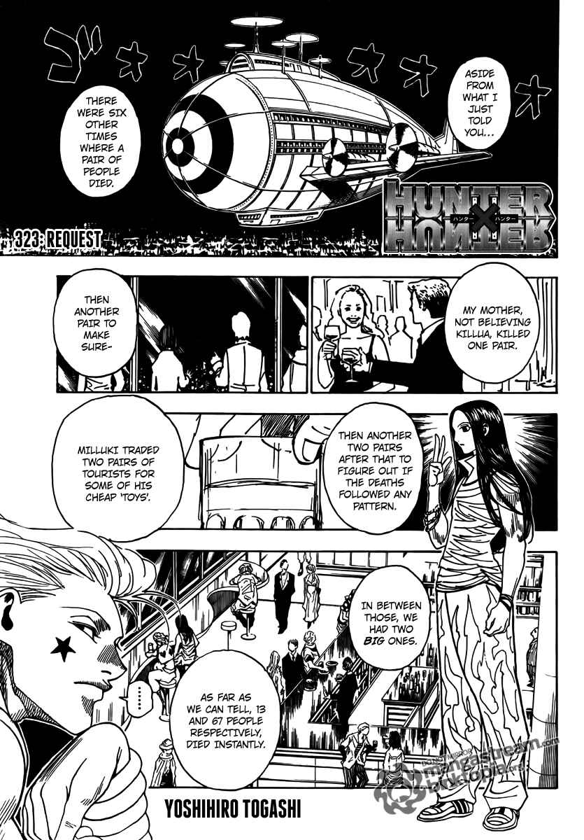 Page 1 Chapter 323 HUNTER x HUNTER