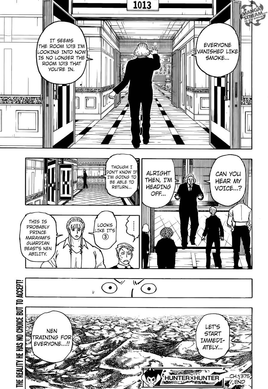 Page 20 Chapter 375 HUNTER x HUNTER