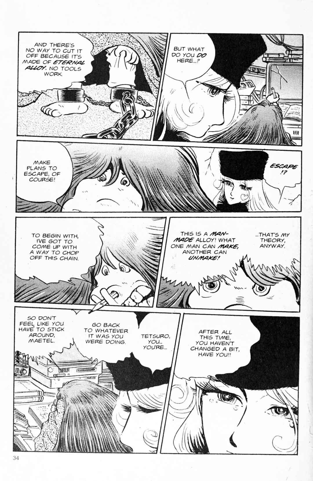 Page 36 Chapter 92 Galaxy Express 999
