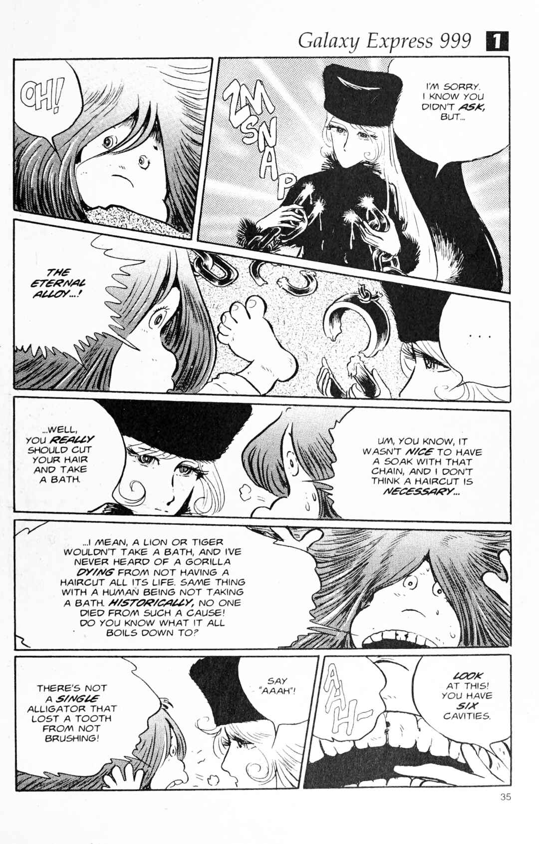 Page 37 Chapter 92 Galaxy Express 999