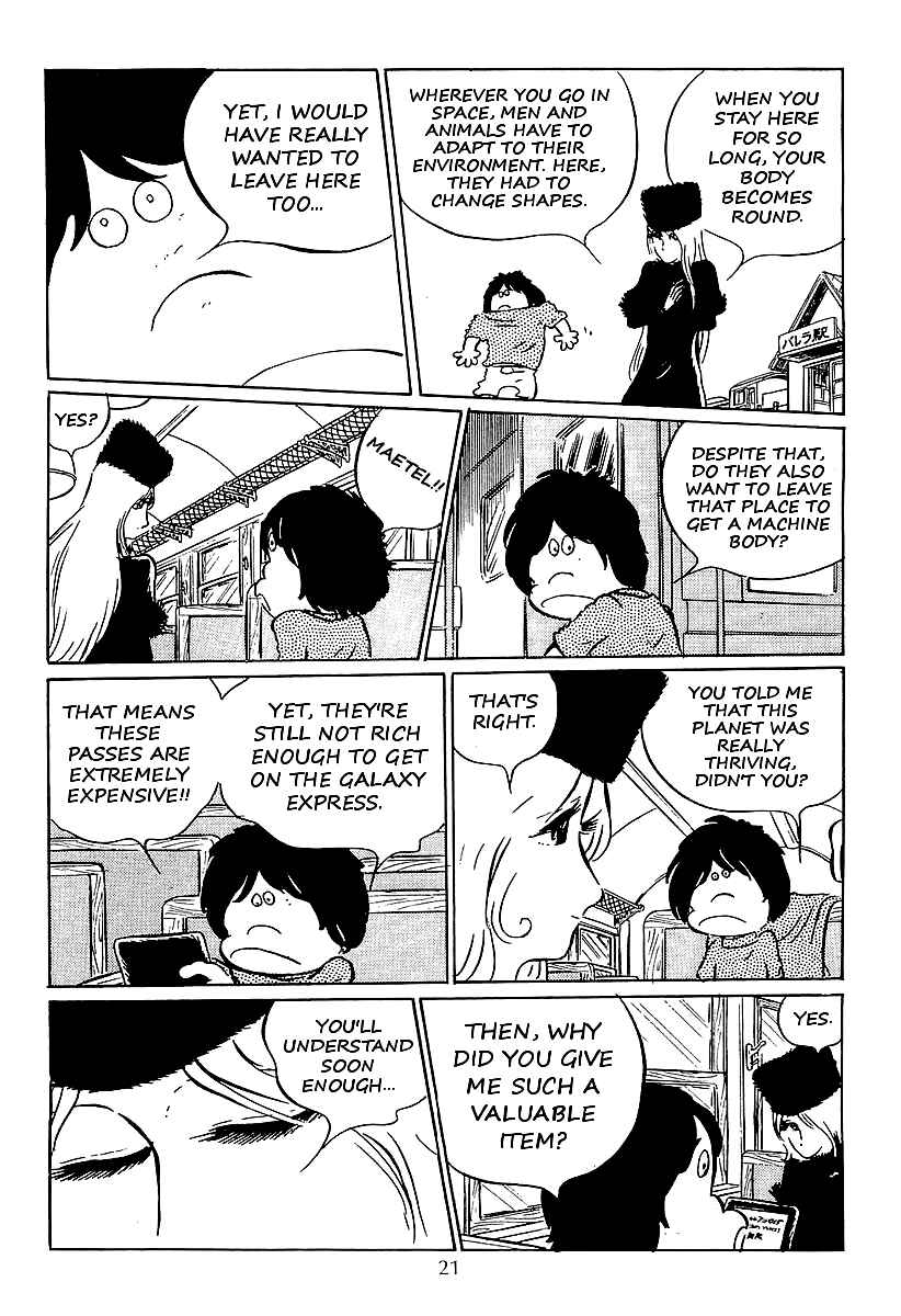 Page 21 Chapter 13 Galaxy Express 999