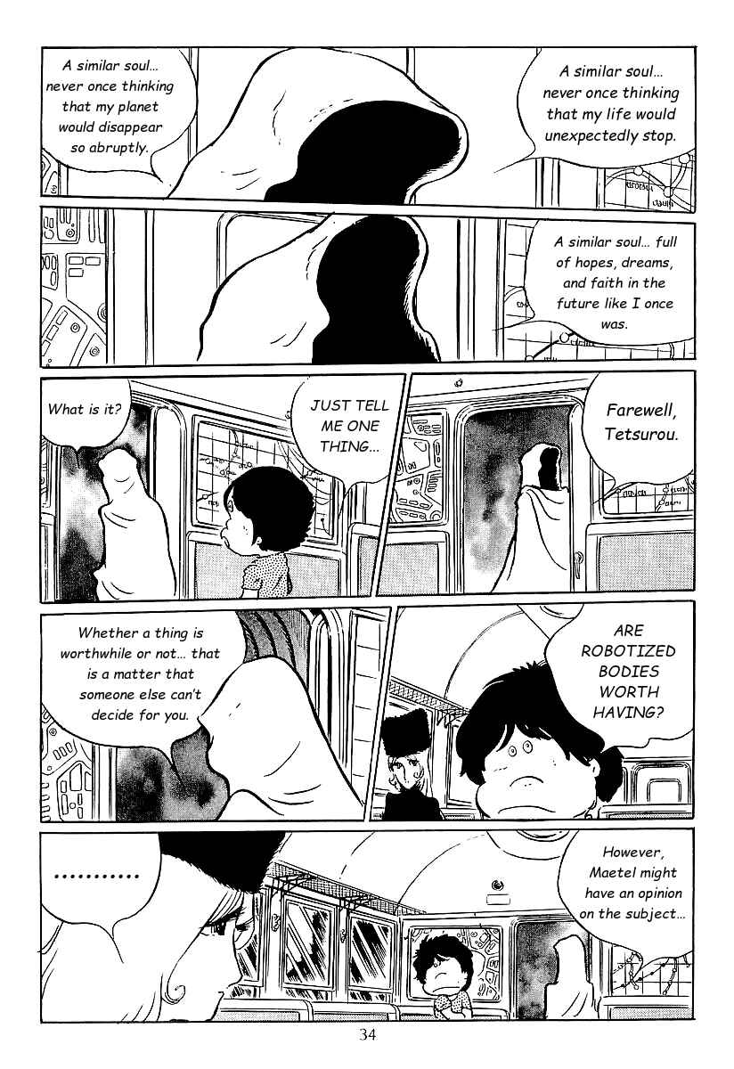 Page 33 Chapter 40 Galaxy Express 999