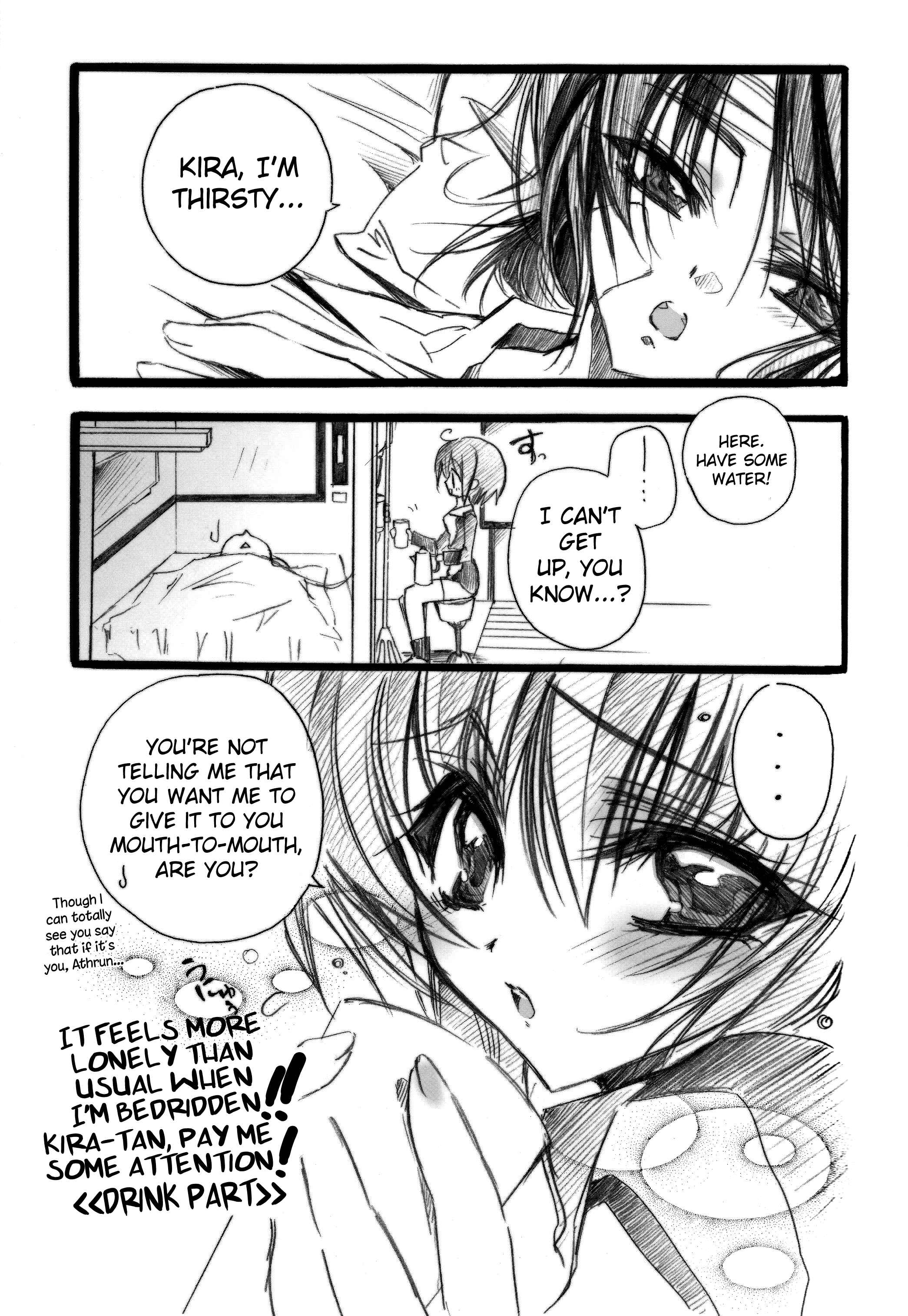 Page 10 Chapter Unknown_3abd Mobile Suit Gundam SEED Destiny - Kira-chan ni Onegai! (Doujinshi)