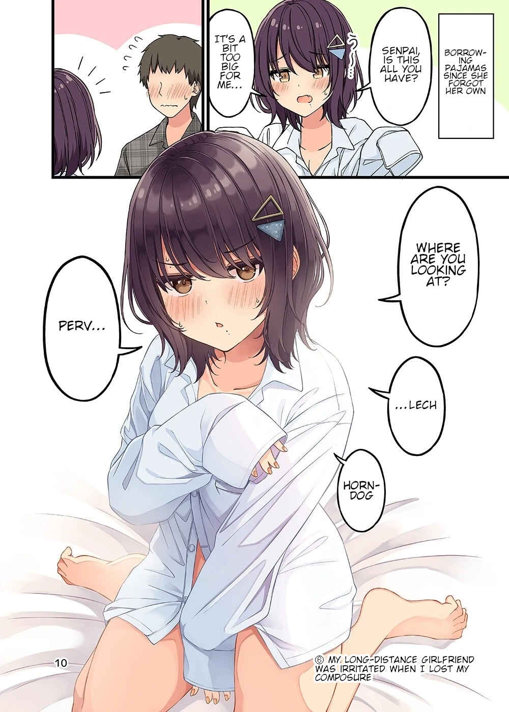 Page 1 Chapter 6 Enkyori Kanojo ga Ai ni Kita.