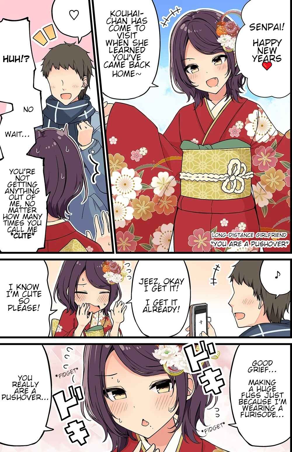 Page 1 Chapter Unknown_74eb Enkyori Kanojo ga Ai ni Kita.