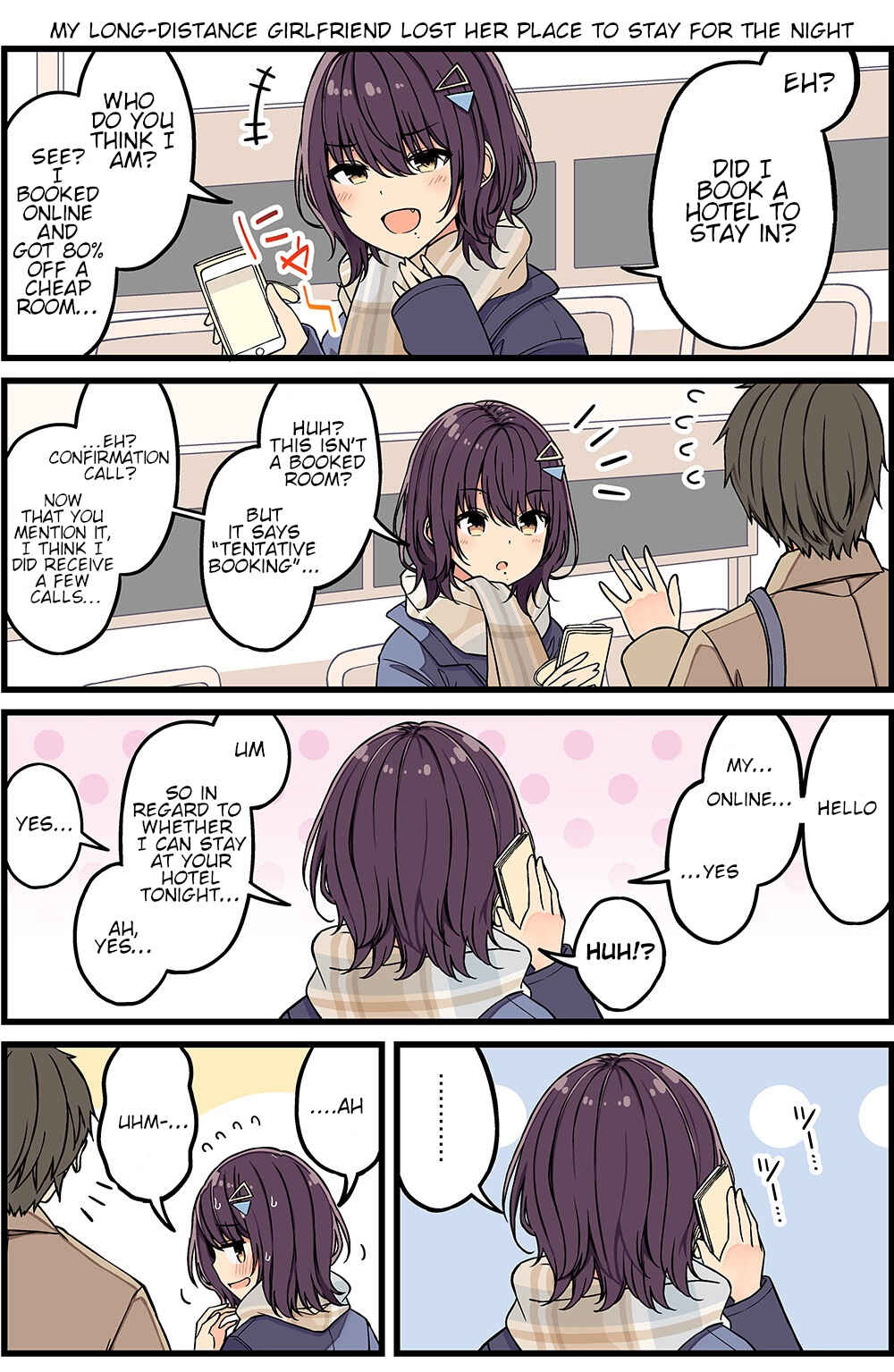 Page 1 Chapter 2 Enkyori Kanojo ga Ai ni Kita.