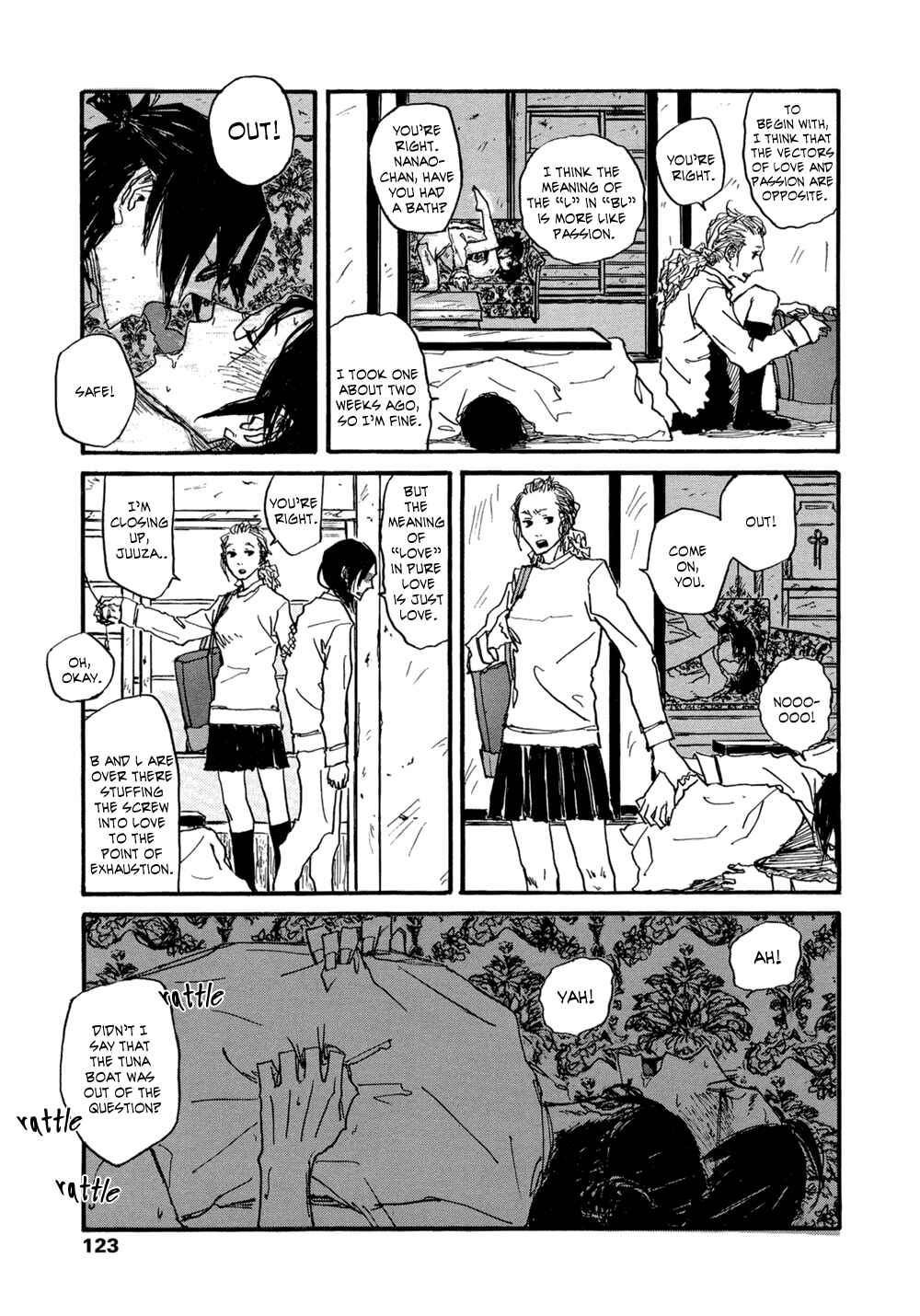 Page 57 Chapter 2 Akaneshinchi Hanaya Sange