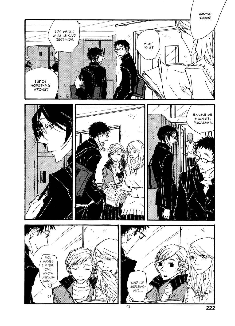 Page 8 Chapter 4 Akaneshinchi Hanaya Sange