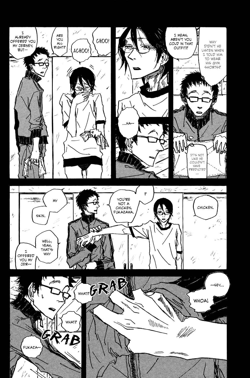 Page 14 Chapter 3 Akaneshinchi Hanaya Sange