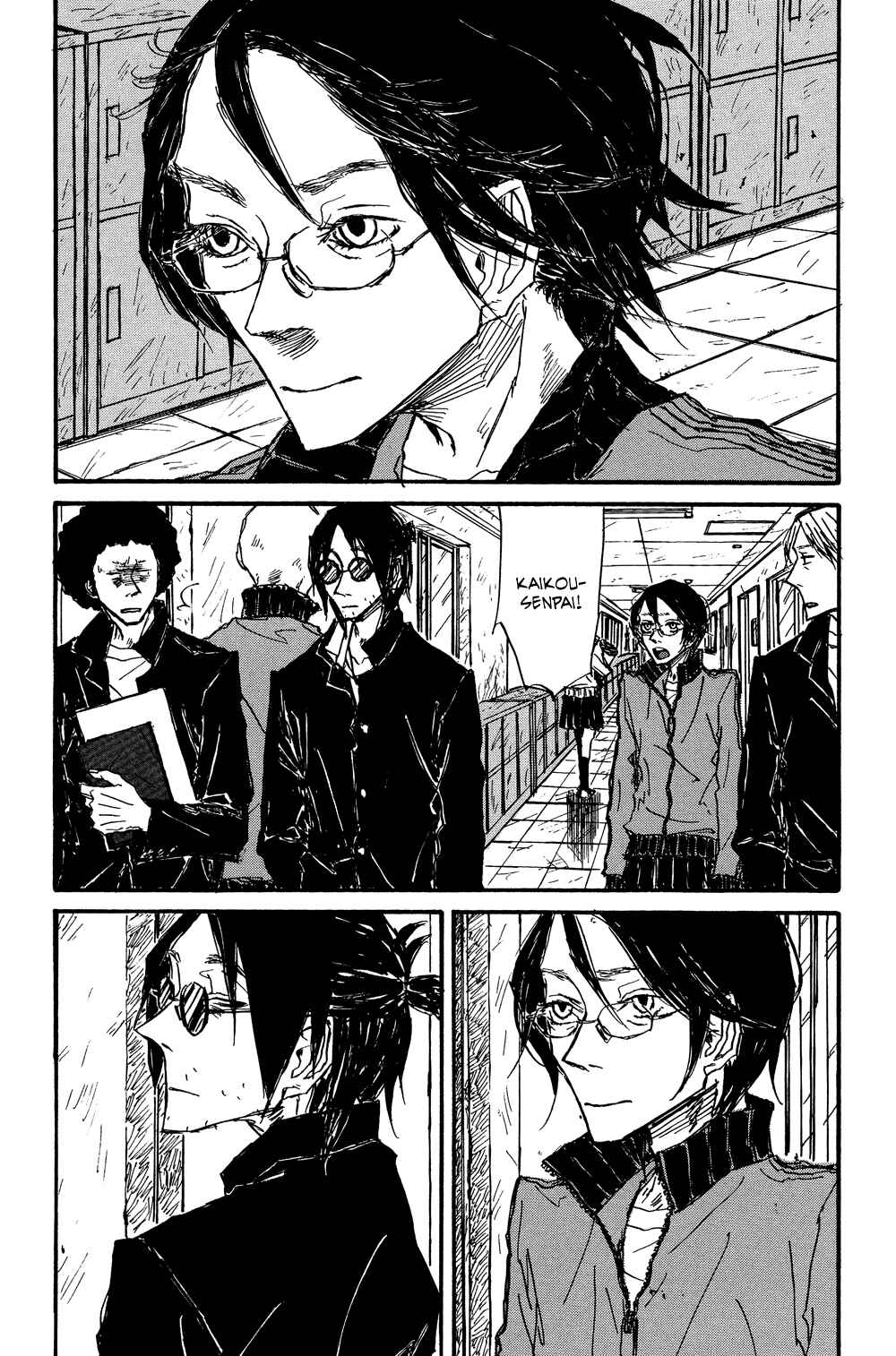 Page 45 Chapter 3 Akaneshinchi Hanaya Sange
