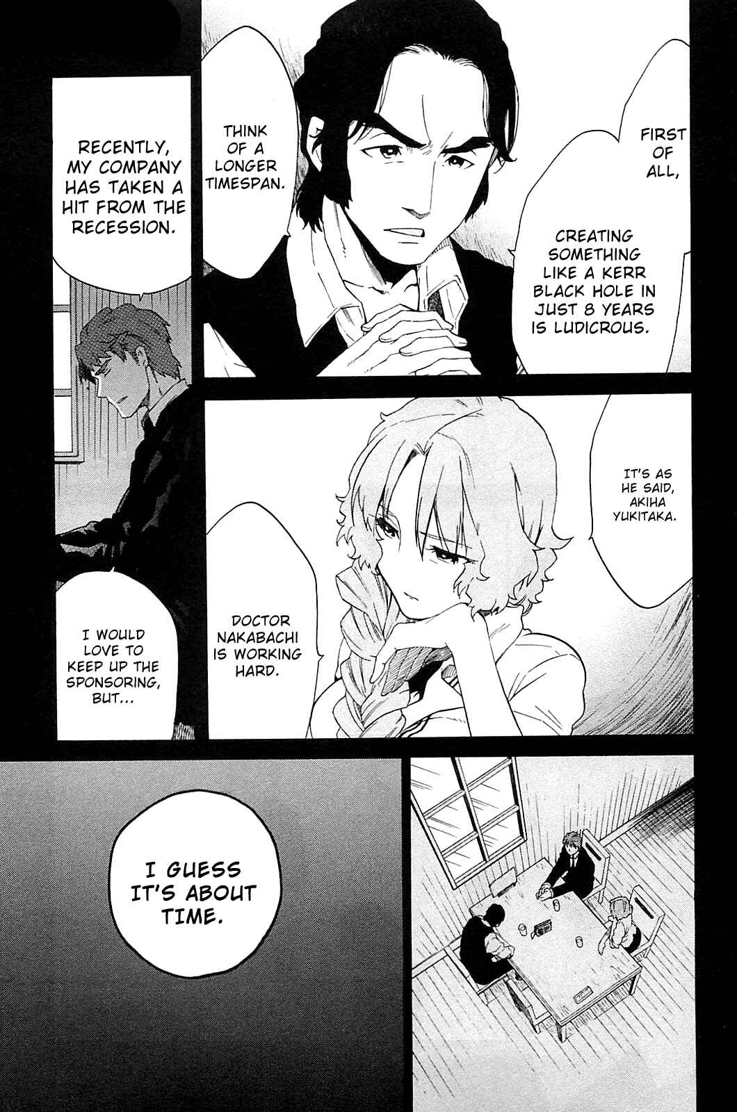Page 7 Chapter 4 Steins;Gate - Babel of the Grieved Maze