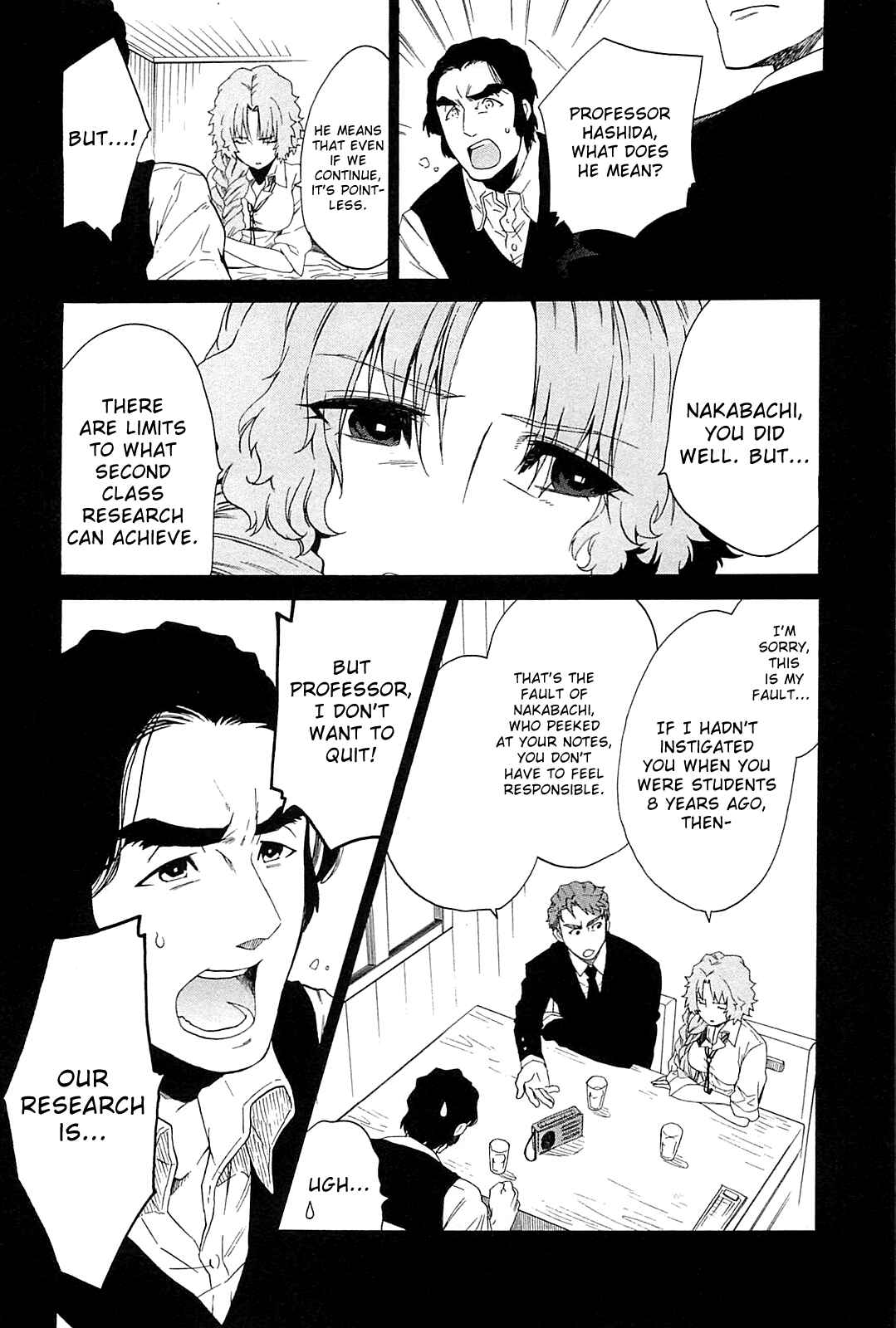 Page 8 Chapter 4 Steins;Gate - Babel of the Grieved Maze