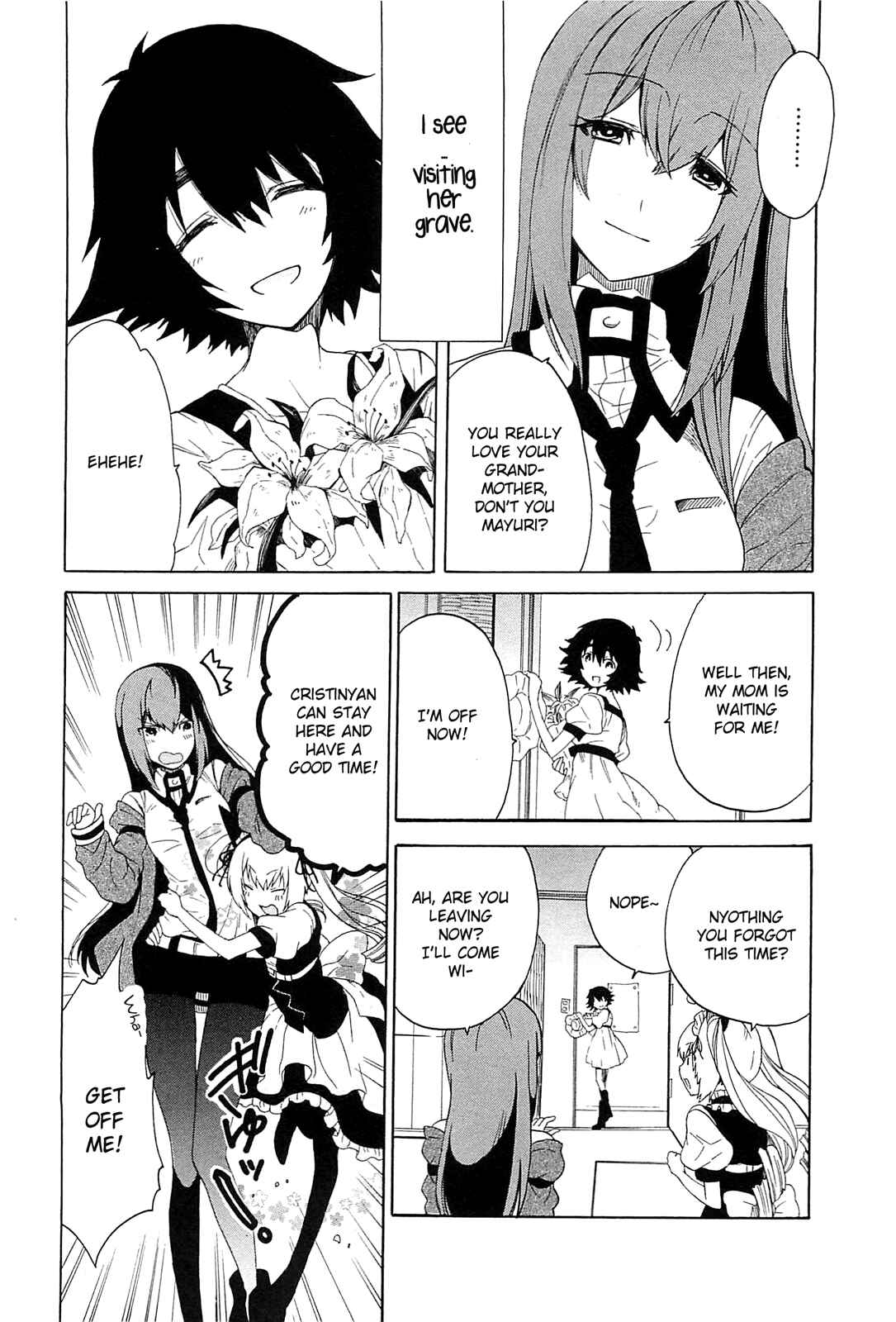 Page 8 Chapter 3 Steins;Gate - Babel of the Grieved Maze