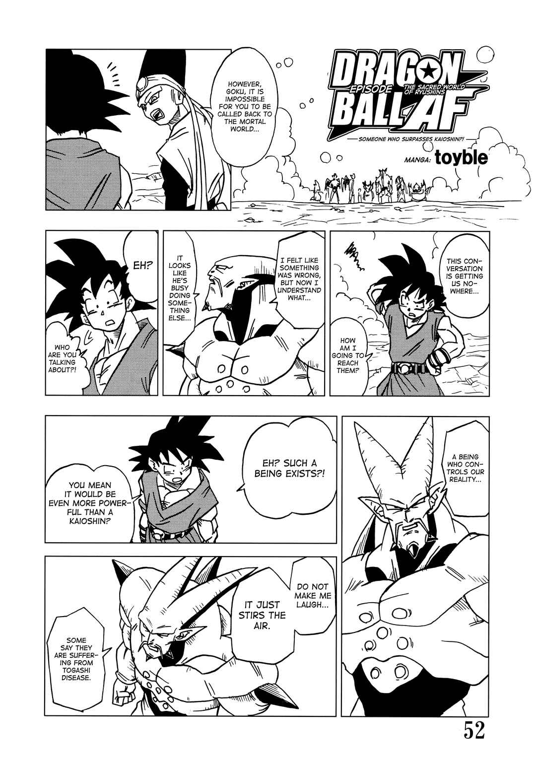 Page 54 Chapter Unknown_227c Super DB - Dragon Ball AF Magazine