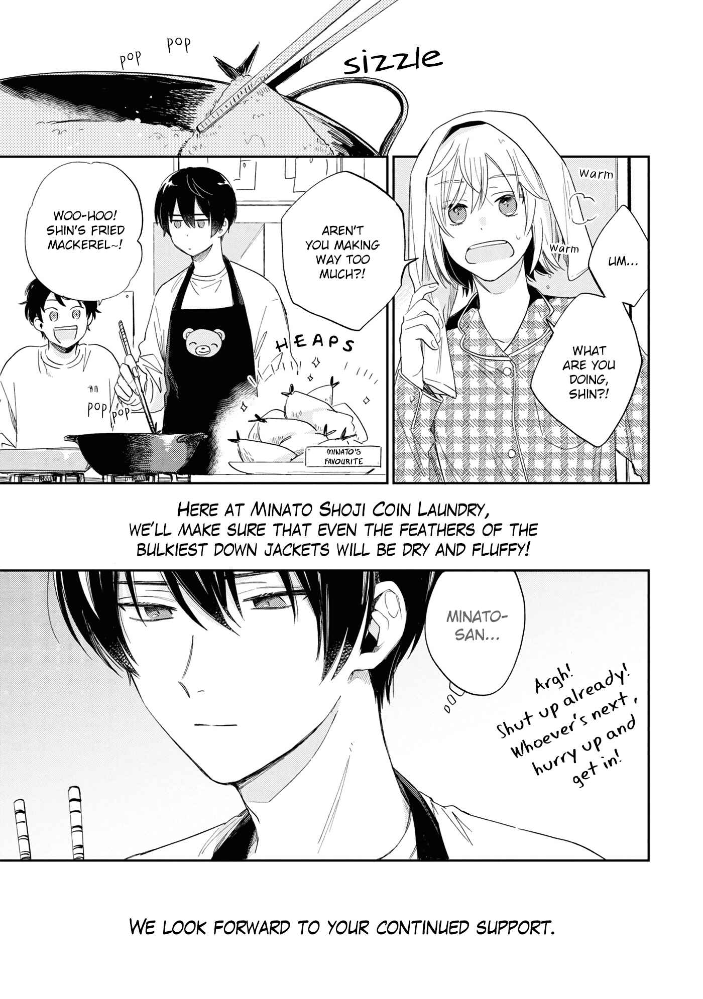 Page 39 Chapter 11 Minato Shouji Coin Laundry
