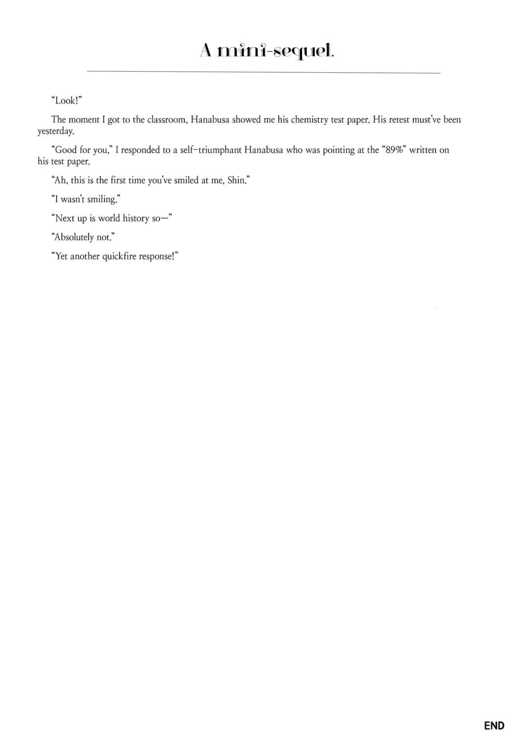 Page 26 Chapter 14.5 Minato Shouji Coin Laundry