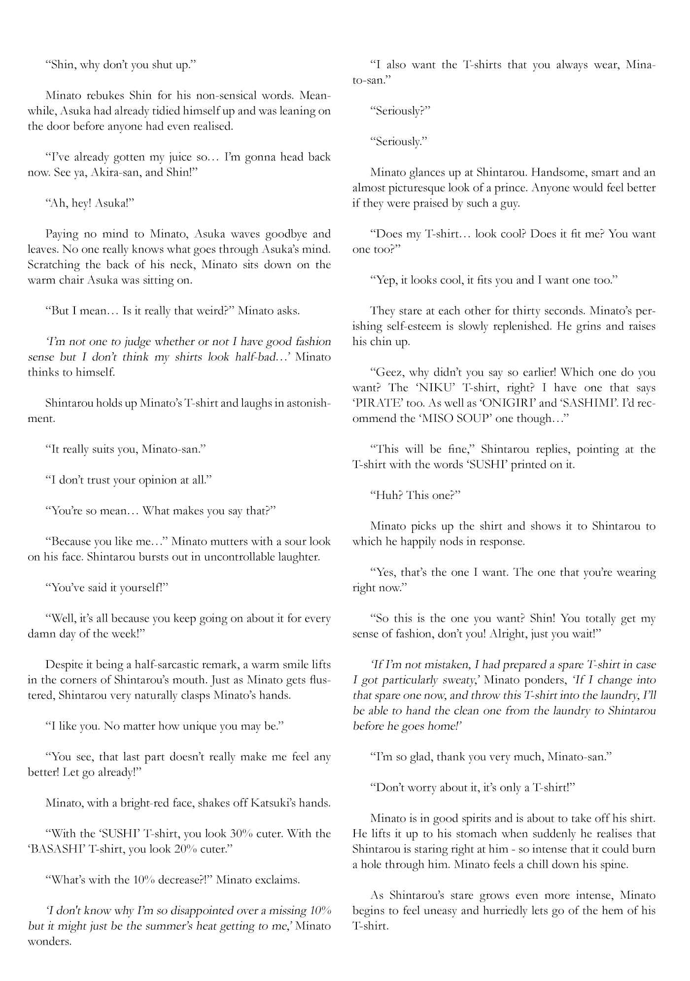 Page 23 Chapter 10.5 Minato Shouji Coin Laundry