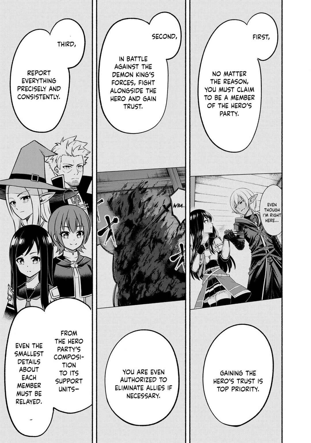Page 14 Chapter 1.3 Yuusha Party ni Sennyuu shita Maou-gun no Assassin ~Kiken-do SSS Class no Mission, Barenai You ni Ganbattetara Onna Yuusha ni Kiniirareta~