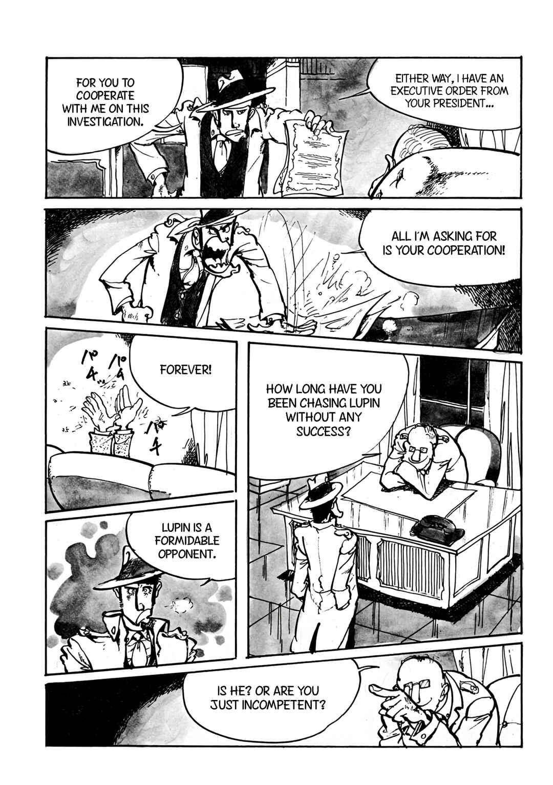 Page 3 Chapter Unknown_2c1d Lupin III: Ore no Juudan wa....... Suteki..... Daze