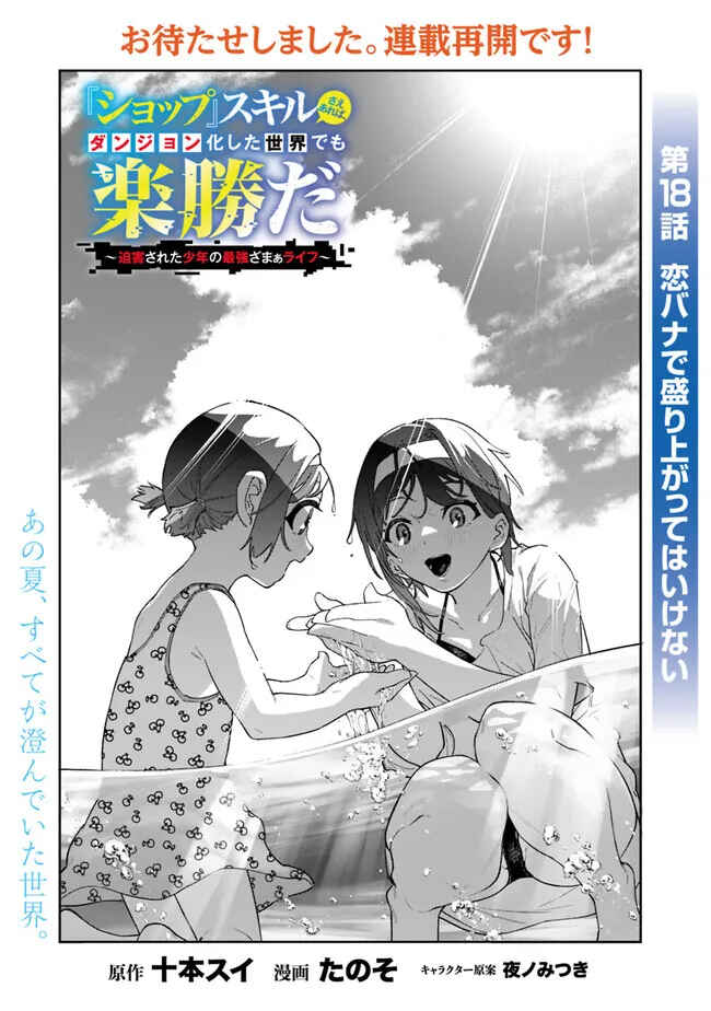 Page 4 Chapter 18 SHOPSKILL Sae Areba, Dungeon ka Sita Sekaidemo Rakusyou da ~Hakugai Sareta Shounen no Saikyou Zamaa Life~