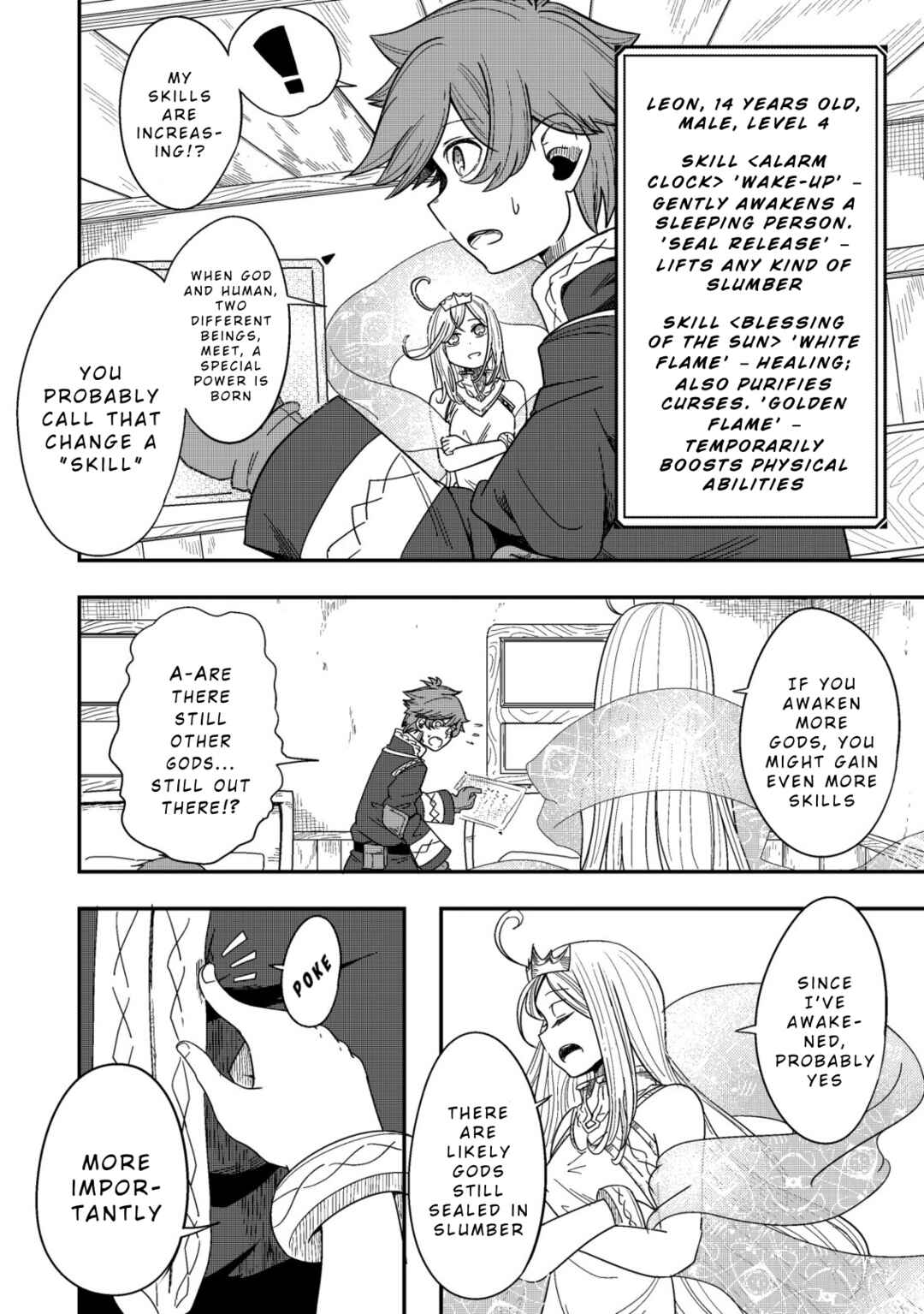 Page 16 Chapter 3 Kami no Mezame no Gjallarhorn ~Hazure Skill “Mezamashi” wa, Fuuin Kaijo no Nouryoku deshita~