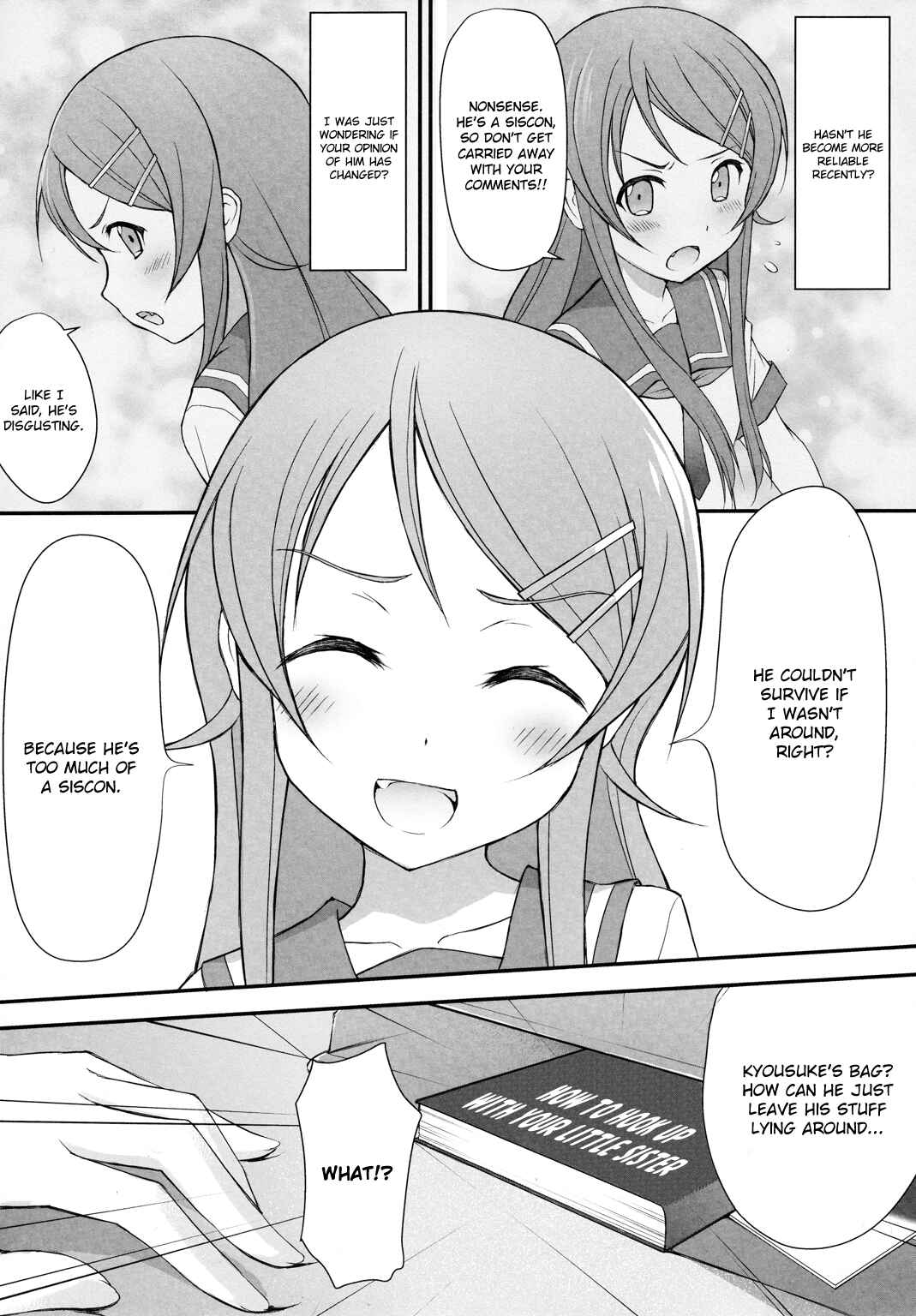 Page 4 Chapter Unknown_91a3 Ore no Imouto ga Konna ni Kawaii Wake ga Nai - Kiririn@deredere (Doujinshi)