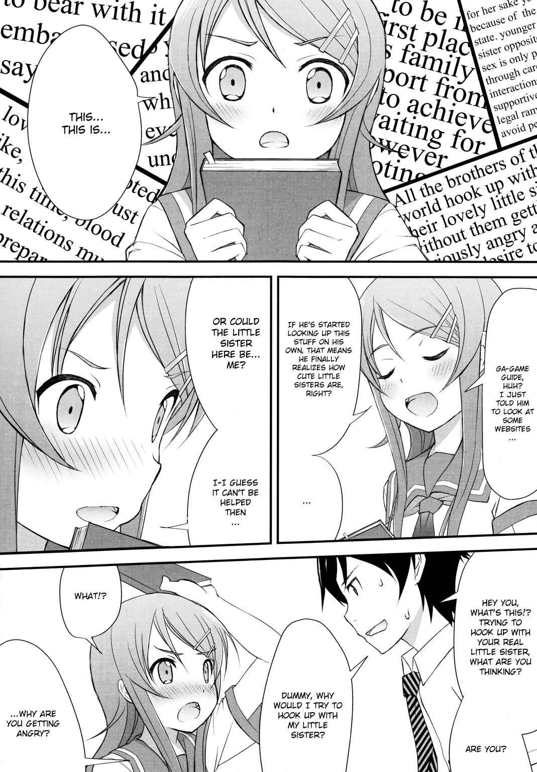 Page 5 Chapter Unknown_91a3 Ore no Imouto ga Konna ni Kawaii Wake ga Nai - Kiririn@deredere (Doujinshi)
