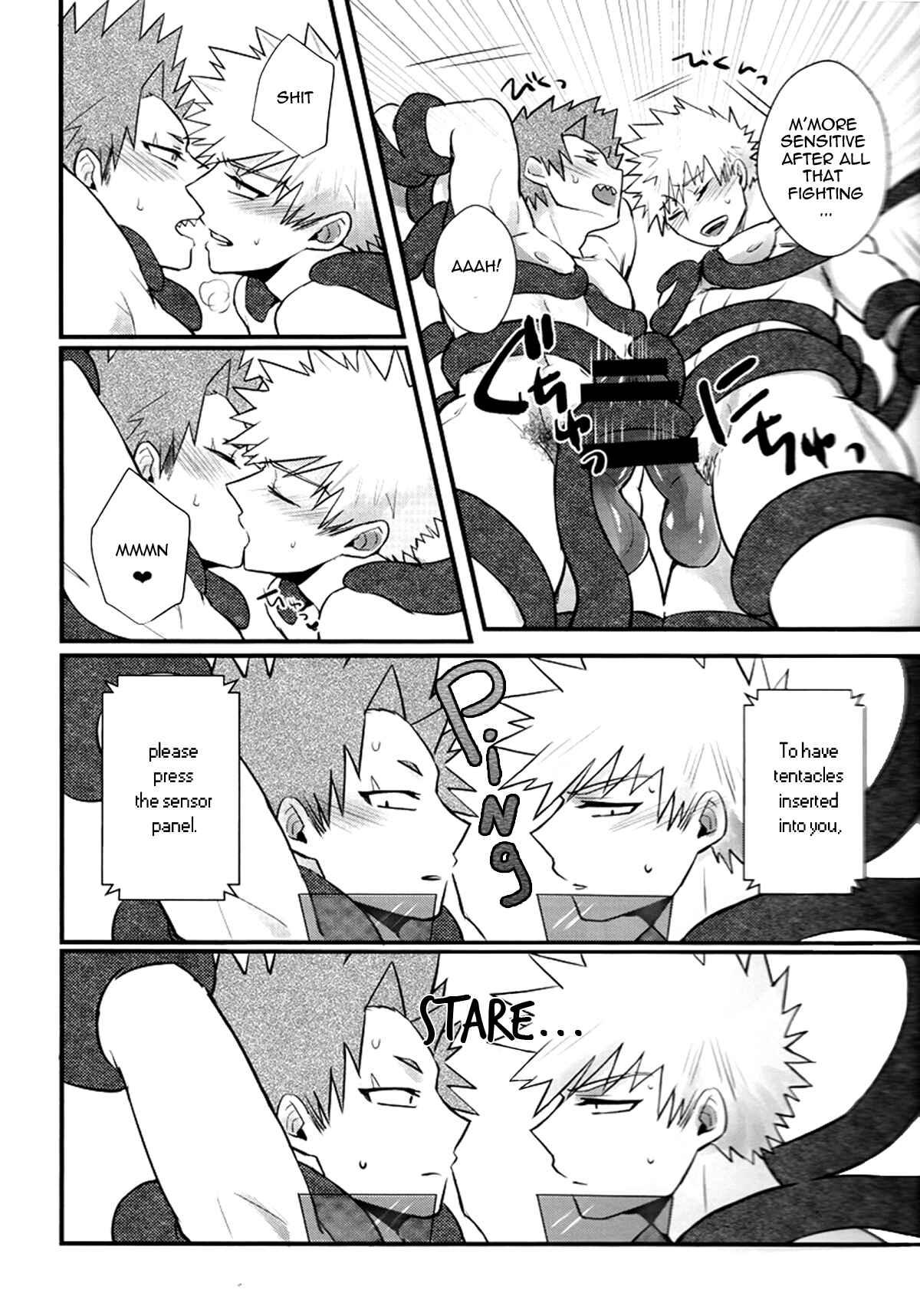 Page 13 Chapter Unknown_5013 Boku no Hero Academia - KiriBaku ga I island de Shokushu Therapy wo Ukeru Hon (Doujinshi)