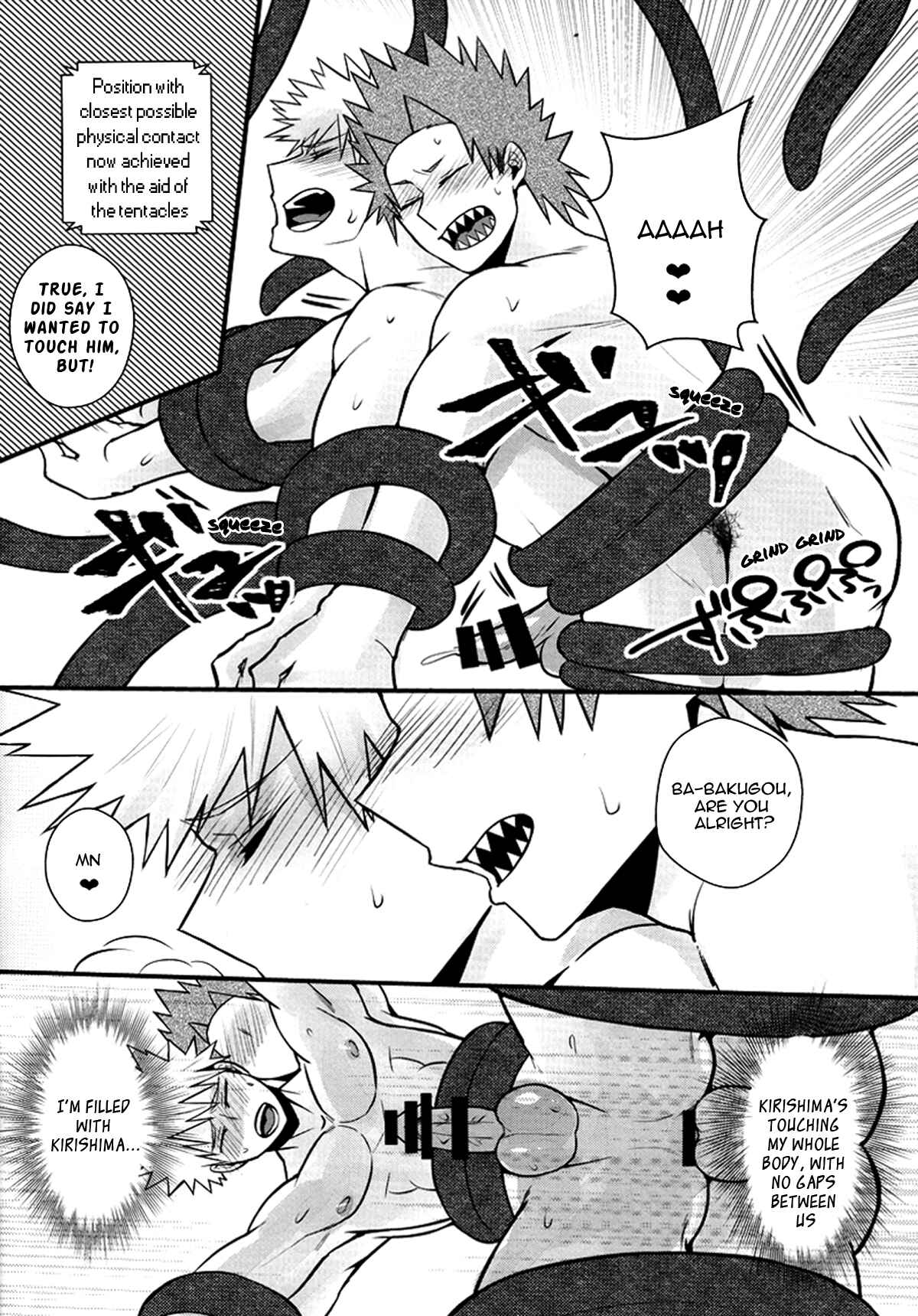 Page 24 Chapter Unknown_5013 Boku no Hero Academia - KiriBaku ga I island de Shokushu Therapy wo Ukeru Hon (Doujinshi)