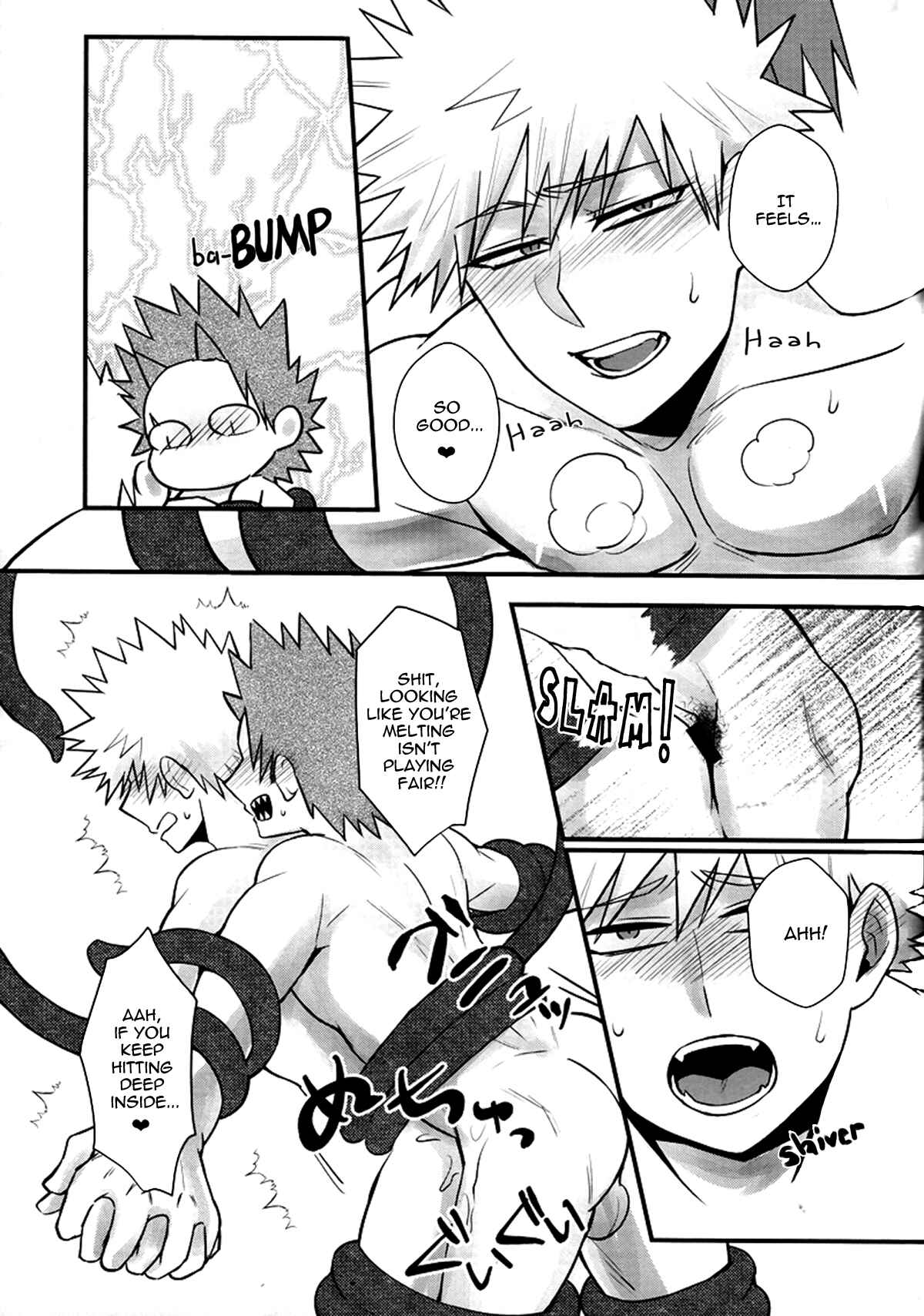Page 25 Chapter Unknown_5013 Boku no Hero Academia - KiriBaku ga I island de Shokushu Therapy wo Ukeru Hon (Doujinshi)