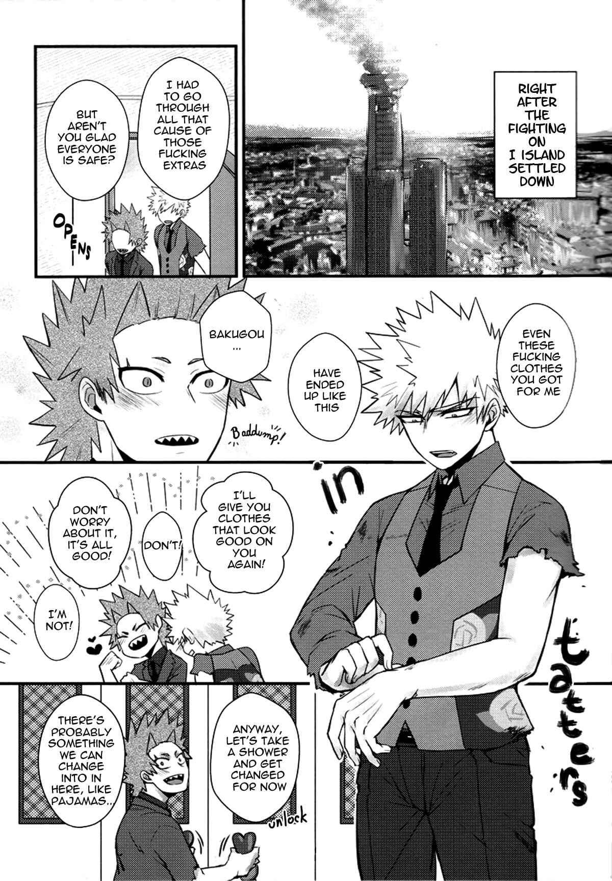 Page 5 Chapter Unknown_5013 Boku no Hero Academia - KiriBaku ga I island de Shokushu Therapy wo Ukeru Hon (Doujinshi)