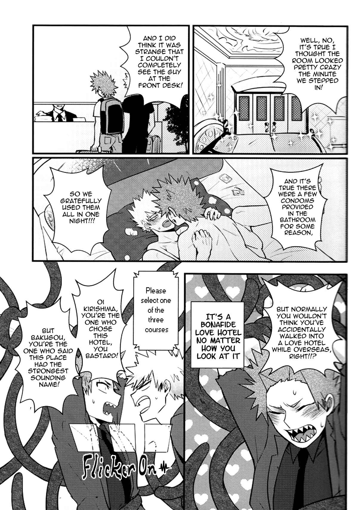 Page 9 Chapter Unknown_5013 Boku no Hero Academia - KiriBaku ga I island de Shokushu Therapy wo Ukeru Hon (Doujinshi)