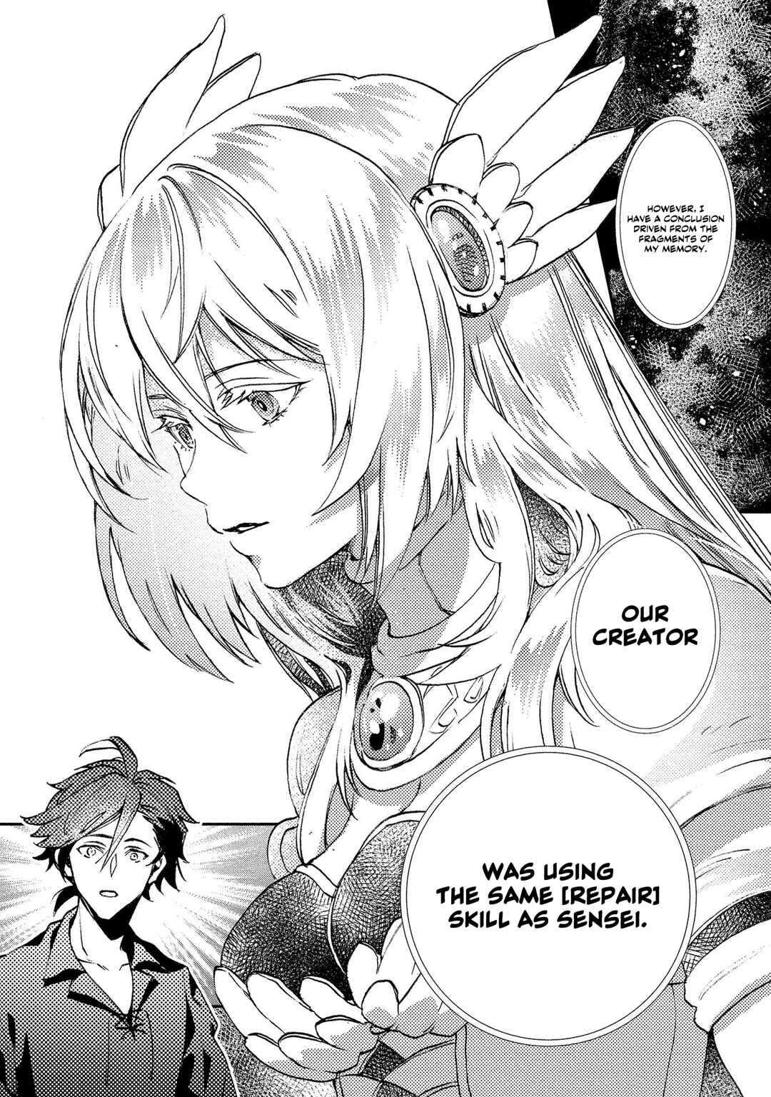 Page 18 Chapter 4 Class Shoukan ni Makikomareta Kyoushi, Hazure Sukiru de Kikai Shoujo wo Shuuri suru