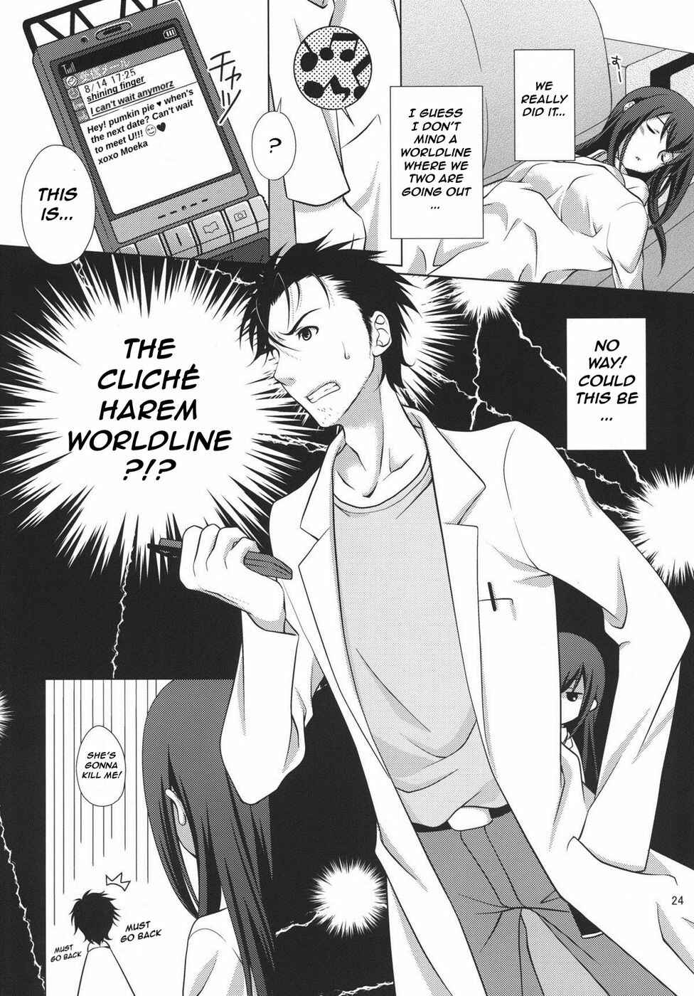 Page 23 Chapter Unknown_f1f8 Steins;Gate - Junjou Karen no My Honey (Doujinshi)