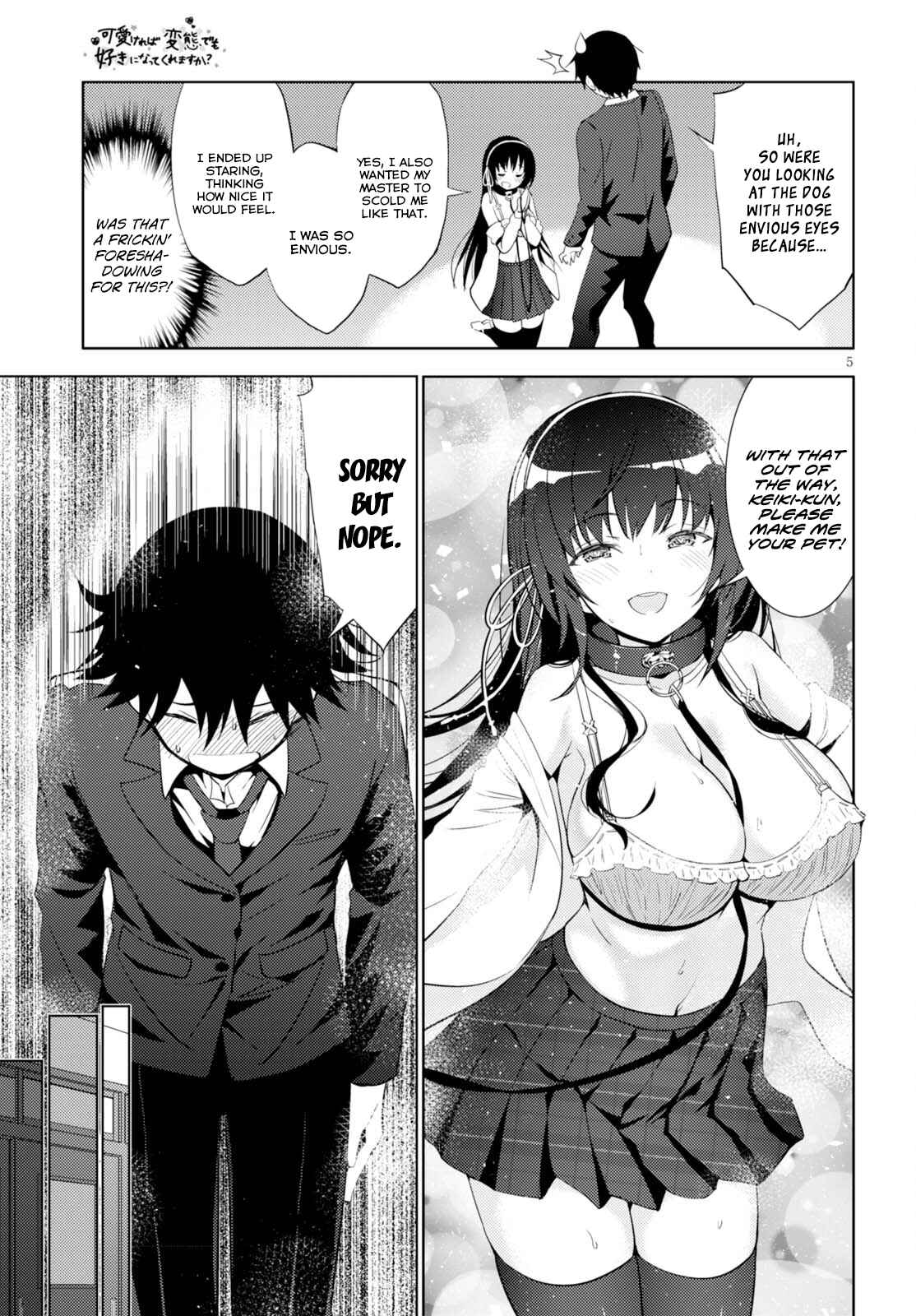 Page 5 Chapter 6 Kawaikereba Hentai demo Suki ni Natte Kuremasu ka?
