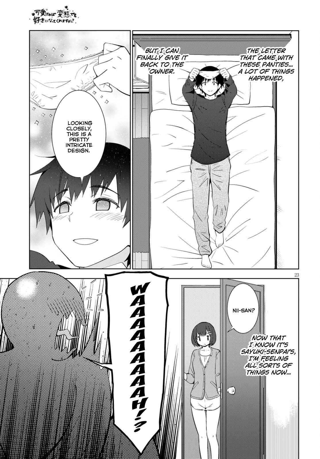 Page 23 Chapter 5 Kawaikereba Hentai demo Suki ni Natte Kuremasu ka?