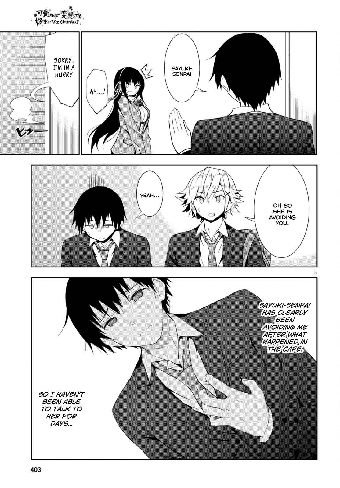 Page 5 Chapter 5 Kawaikereba Hentai demo Suki ni Natte Kuremasu ka?
