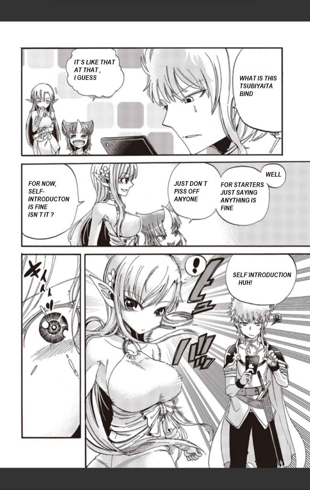 Page 8 Chapter 1 Isekai Saikyou no Seikishi wa Joujakusugite Kyou mo Net Enjoushiteru ~FF Gai Kara Shitsureishimasu~