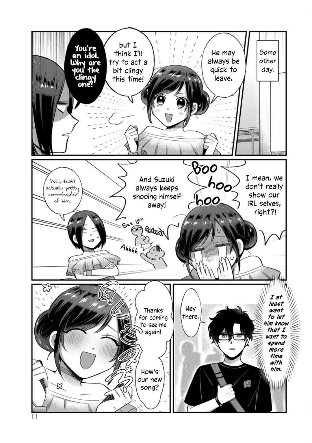 Page 9 Chapter 1 An Idol Whos Super in Love with Her Fan and a Fan Whos Cold to His Idol