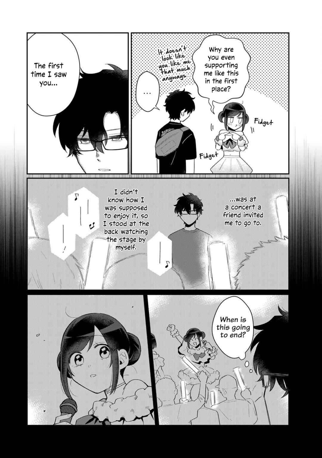 Page 4 Chapter 5 An Idol Whos Super in Love with Her Fan and a Fan Whos Cold to His Idol